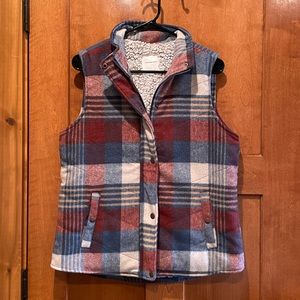 Thread & Supply Plaid Vest